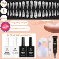 Long Stiletto 【Kit】16 Sizes-224 Pcs