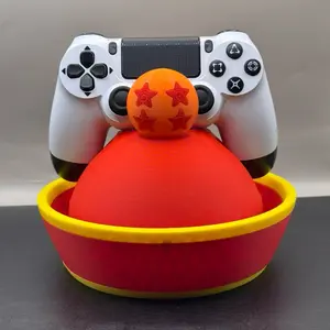 Gohan hat 4 star joystick holder for dragonballz, anime or comic fans, great desk decor computer set up