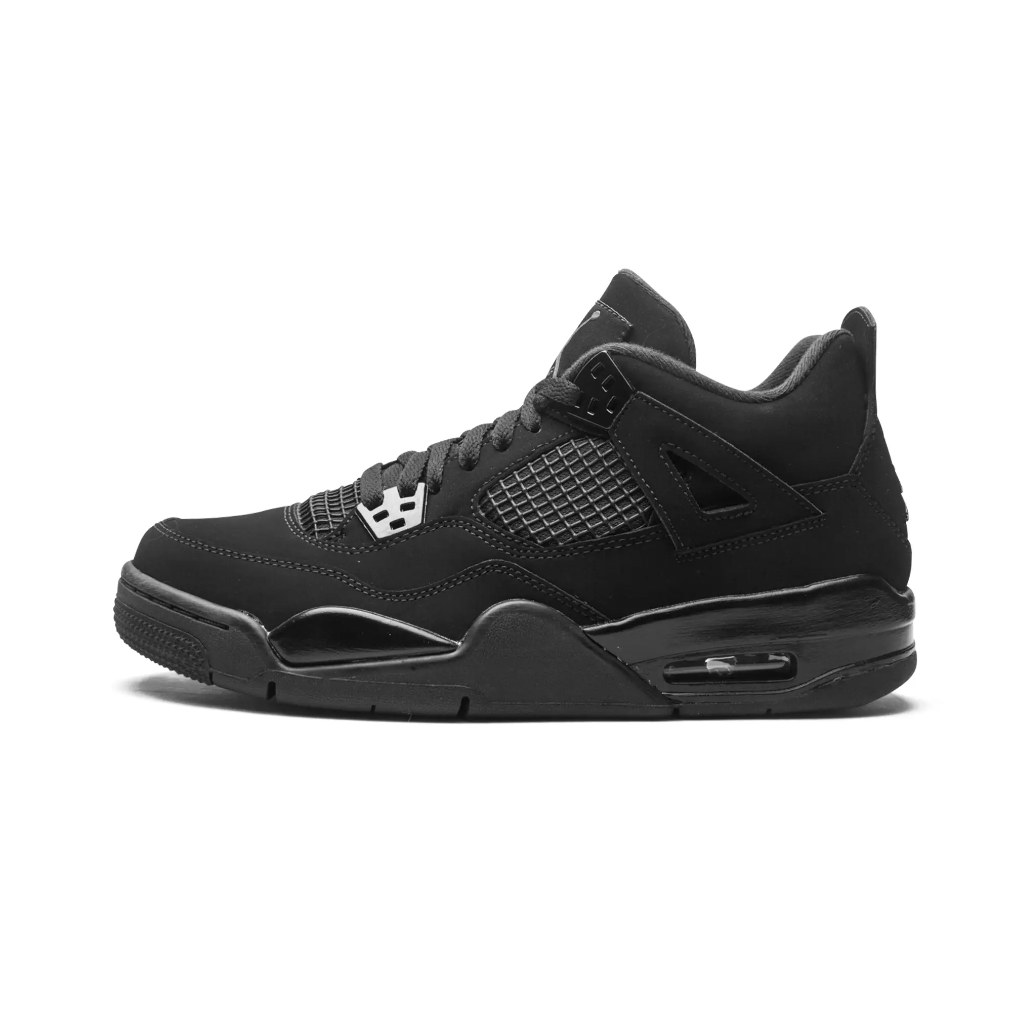 Air Jordan 4 Retro GS "Black Cat" 408452 010