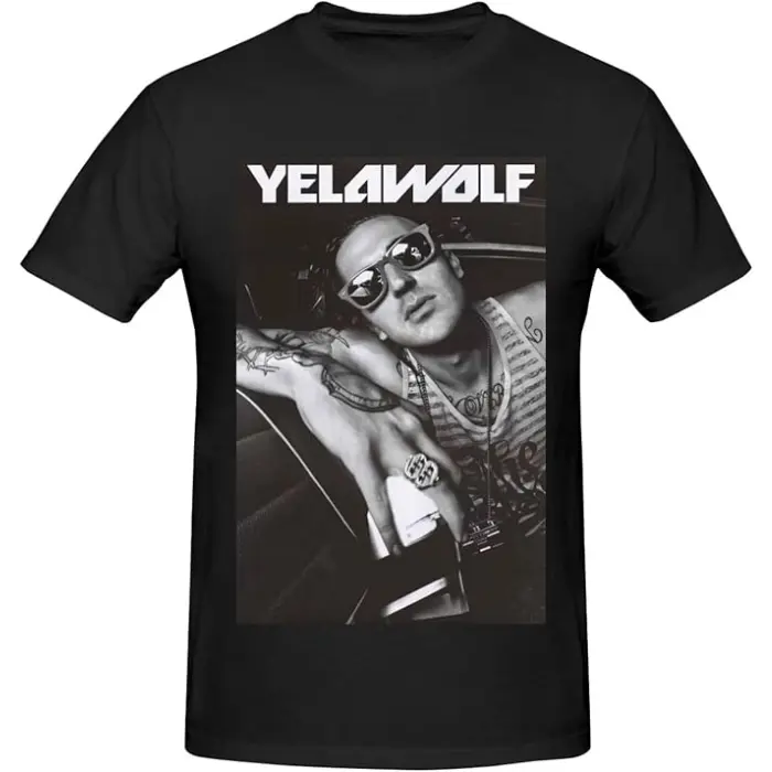 Yelawolf's Shirt, Yelawolf Live Concert 2025 Merch, Unisex Short Sleeve Cotton T-Shirts, Yelawolf Fan Gift