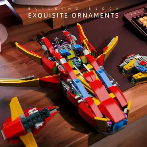 Space Battle Boy Building Set Mini Block Toys, 14 in 1 Space Exploration Model