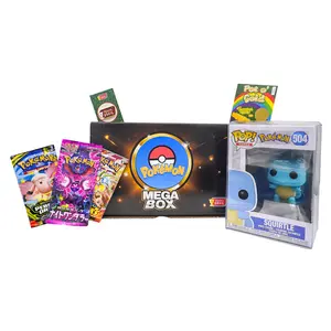Pokémon Mega Box - Funko Pop, Booster Packs, Enamel Pin & Bonus Items