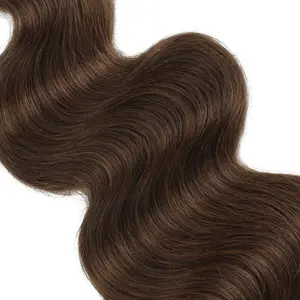 Medium Brown Body Wave Bundles