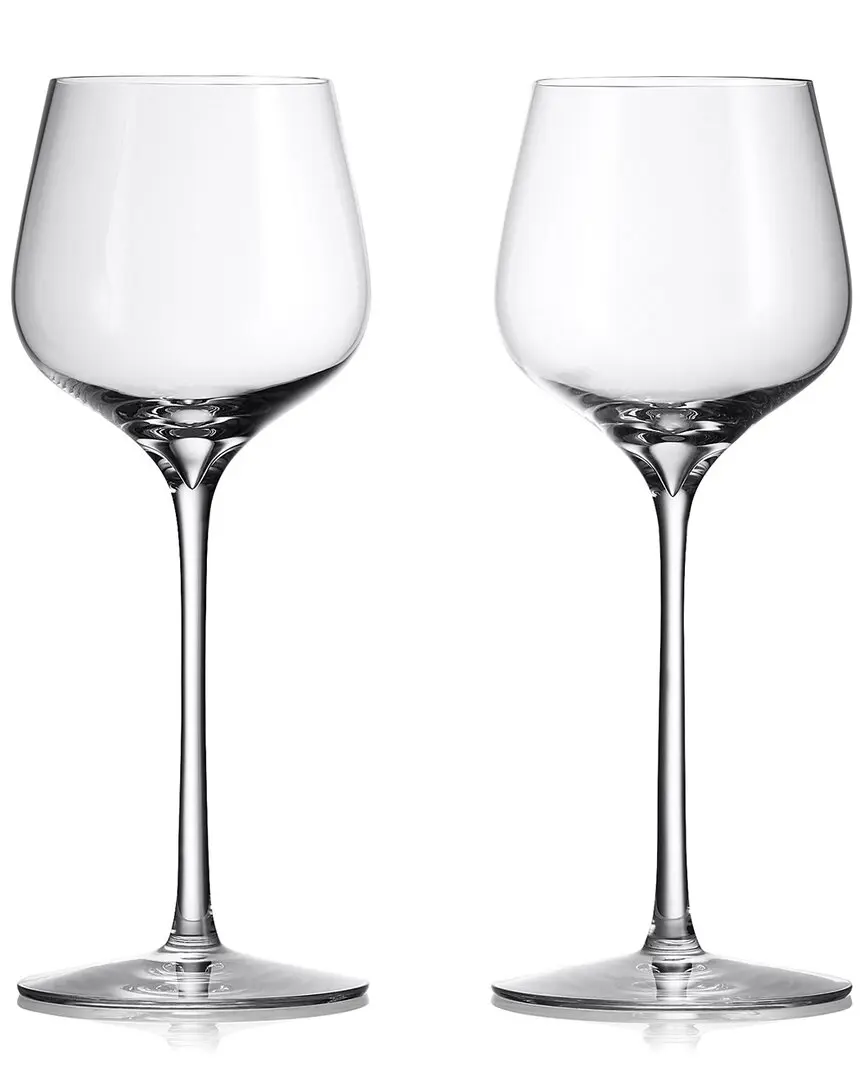 Waterford Set of 2 Elegance Optic Dessert Wine Glasses Waterford Set of 2 Elegance Optic Dessert Wine Glasses