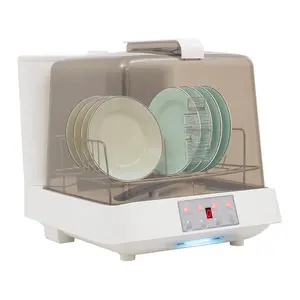 Portable Countertop Dishwasher 110V 800W 360° Spray For Apartment Dorm RV Camper Small Space Use