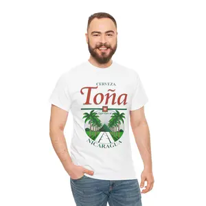Copy of Nicaraguan Camisa Toña Unisex Tee Shirt - Tona Brewery Beer Logo Apparel, Nicaraguan Pride Gift, Central American Souvenir, Travel T-Shirt,