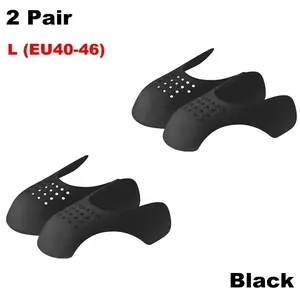 2 Pair Anti Crease Shoe Head Protector for Casual Sneaker Anti Wrinkle Shoe Toe Caps Support Stretcher Expander Shoes Protection