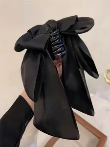 Women's Elegant Bowknot Design Hair Claw, Cute Trendy Hair Claw, Fashionable Hair Accessories for Women & Girls, Hair Clip