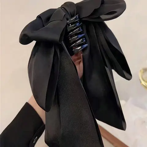 Women's Elegant Bowknot Design Hair Claw, Cute Trendy Hair Claw, Fashionable Hair Accessories for Women & Girls, Hair Clip, Hair Decor, Hair Clips Claw, Hairstyle Accessory