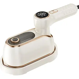 Travel Steamer Iron for Clothes, 1200W Portable Handheld Steamer Iron 4Mode with LCD Display 10S  Heating 180? Swivel Handle  Wrinkle Remover, Garment Steamer for , Dorm, Travel, White