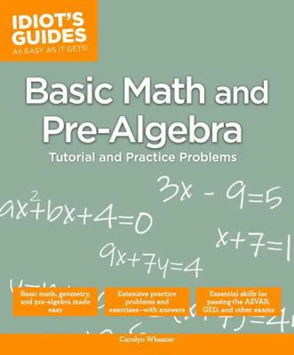 USED Book - Basic Math and Pre-Algebra: Tutorial and Practice Problems by Wheater, Carolyn (Paperback) - english