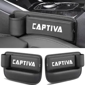 Chevrolet Captiva Car Seat Gap Storage Box, PU Leather Material, Multi-Functional Design, Easy Clean & Durable, Ideal for Car Interiors