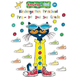 Pete the Cat It's All Good In... Bulletin Board