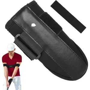 Golf Wrist Brace & Arm Band  Aid Kit - Pro Golf Swing Trainer for  Control &  Memory - Adjustable Golf Wrist  Aid to Fix Slices, Hooks & Chicken Wing - Men & Women