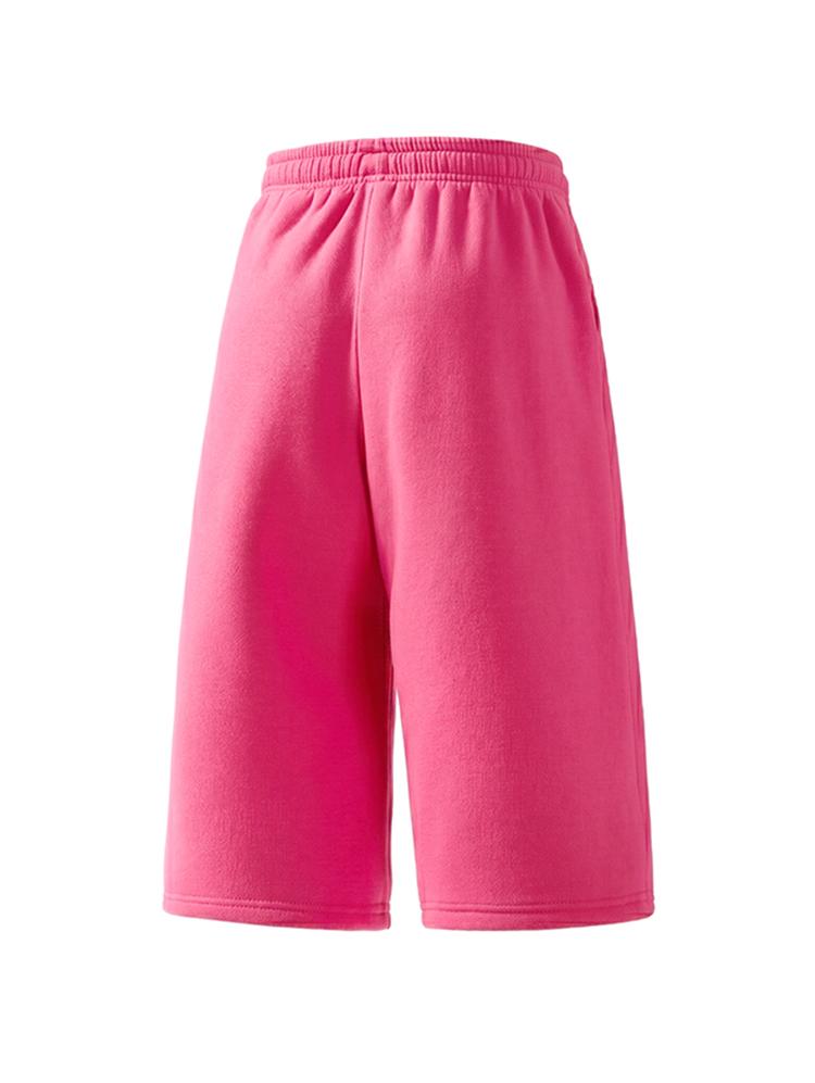 2-pack men’s summer casual athletic shorts, 7/8 length, loose straight fit, adjustable drawstring elastic waistband, skin-friendly breathable fabric