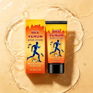Soothe Aching Joints & Dry Skin – Bee Venom Joint Cream 60g – Deep Moisturizing for Skin & Joints – Relieves Stiffness & Muscle Soreness – Fast Absorbing Daily Body Care
