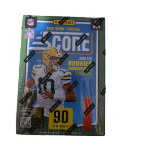 Panini 2025 Score Football Pack - 90 Cards Per Box with Rookies & Signatures - Official NFL Trading Cards