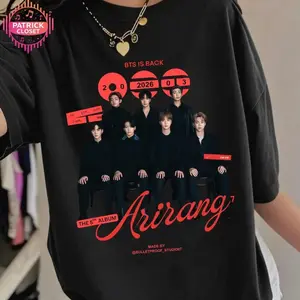 World Tour T-Shirt , Vintage Style Aesthetic KPop Merch, Bangtan Boys T-Shirt, Gift for Army Fans 2026 T-shirt, Sweatshỉt, Hoodie JOQ