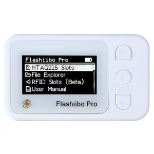 Flashiibo Pro NFC Emulator, Compatible with Switch 2 & 1 and more, ~1000 Files and Capacity for 3000+, Regularly Updated, OLED Screen