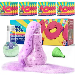 P-TBT020  Bath Bomb Potion, Foams & Bubbles with an Eruption of Color, Colorful Fizzy, Fun Science Toddler