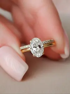 Women's Elegant Minimalist Ring, Trendy Exquisite Engagement Ring, Chic Gorgeous Jewelry As Gift for Girlfriend, Fashion Engagement Rings