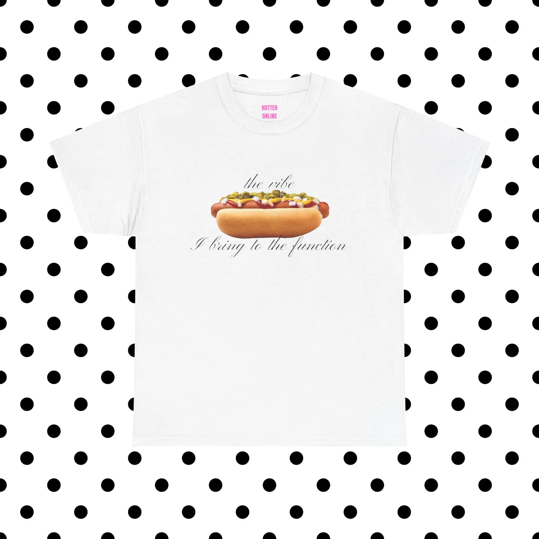 The Vibe I Bring Tee - 100% Cotton Comfort Menswear Graphic Tee for Men & Women Casual Crewneck Short Sleeve Tops White Breathable Unisex Fit