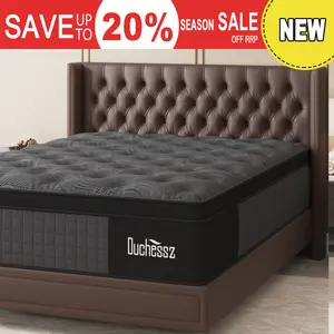 10"12"14" Twin Full Queen King Size  in a Box Hybrid Pocket Spring Memory Foam, Medium Firm Ergonomic  boxed mattress motion isolation