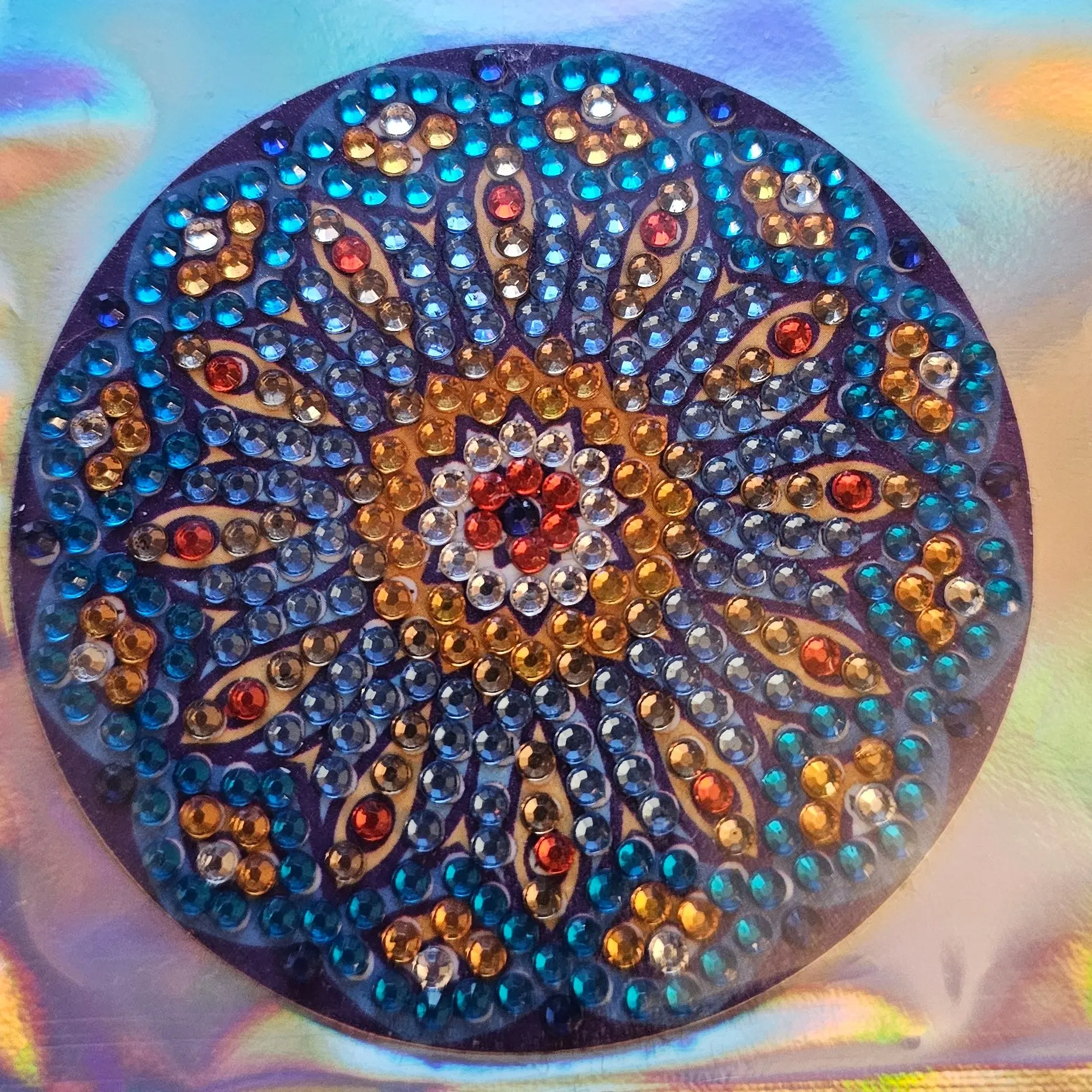 Diamond Art - Mandala Handcrafted Magnet-19