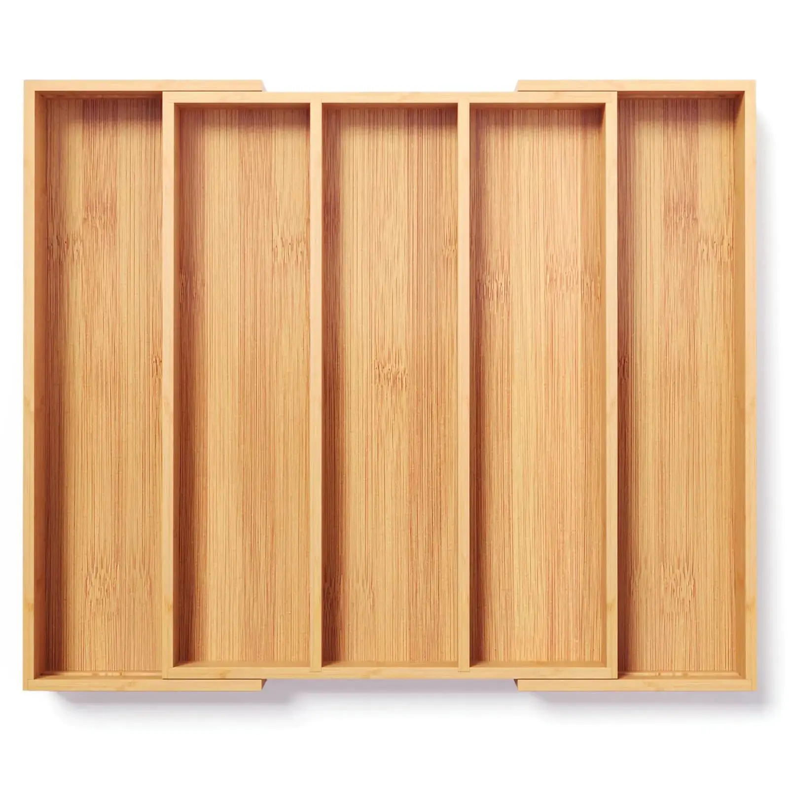 The Expandable Bamboo Utensil Organizer | Custom-Fit Drawer Storage