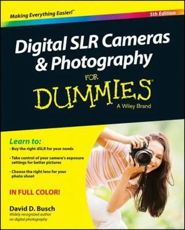 USED Book - Digital SLR Cameras & Photography for Dummies by Busch, David D. (Paperback) - english