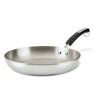 12.25-Inch Stainless Steel Frying Pan 12.25-Inch Stainless Steel Frying Pan