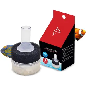 Internal Sponge Filter for Aquariums - for Tanks Up to 10 Gallons, Easy to Clean and Maintain, Economical and Durable Filtration, CAF-10