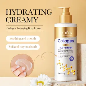 Anti-Aging Collagen Body Lotion - Daily Body Care Moisturizer for Skin Repair, Rejuvenation and Smooth Skin Enhancement