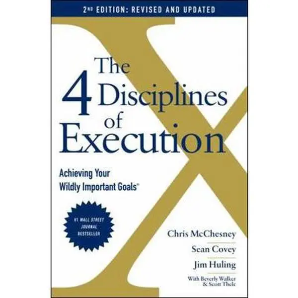 USED Book - The 4 Disciplines of Execution: Revised and Updated: Achieving Your Wildly Important Goals by Sean Covey (Paperback) - english