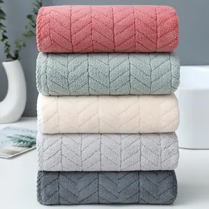 5-Piece Luxury Towel Set, 35x75cm, Ultra Soft, Highly Absorbent, Fade-Resistant, Vintage Style Bath Towels, High-Quality, Mother's Day Gift, Easter Gift, Bathroom Towels Set