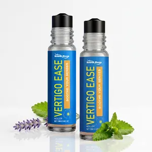 BUY ONE GET ONE FREE Vertigo Ease Aromatherapy Roll -Essential Oils for Dizziness & Nausea -10ml