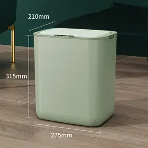 Rechargeable Smart Trash Can Fully Automatic Sensor Household Living Room Toilet Bathroom Waste Basket Gift