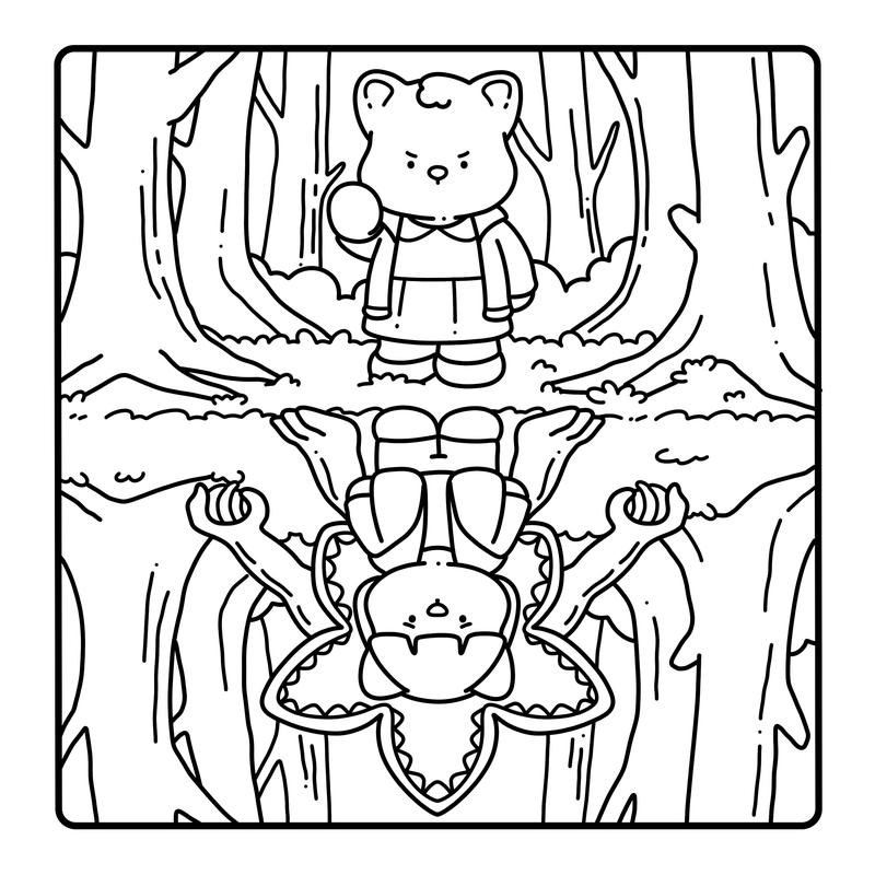 Fuzzy Meowvies 3 Cozy and Cute Coloring Book for Adults & Teens Featuring Comfy Cat Friends in TV Series-Inspired Scenes