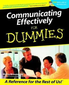 USED Book - Communicating Effectively for Dummies by Brounstein, Marty (Paperback) - english