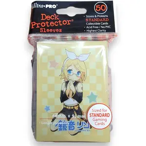 Hatsune Miku: Kagamine Rin Megane Deck Protector Sleeves - Pack of 50 - Qty 1