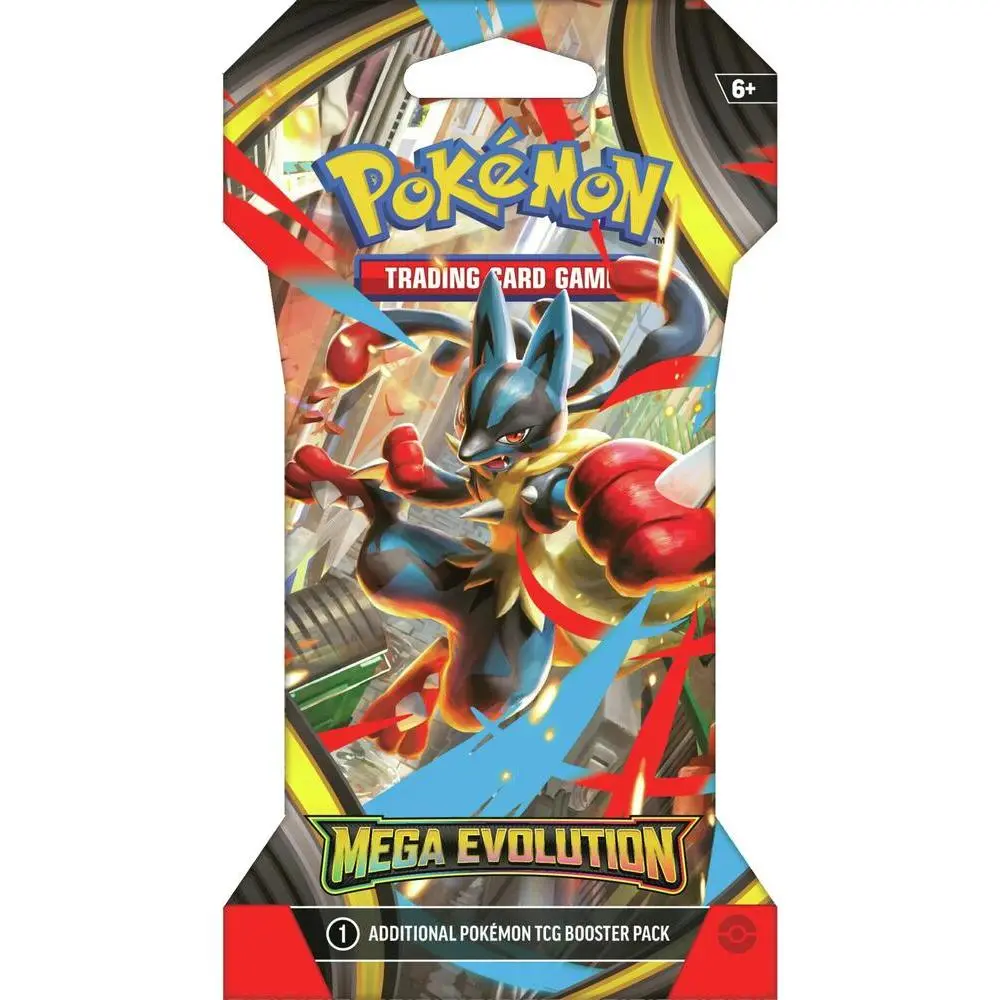 Mega Evolution Sleeved Booster Pack - ME01: Mega Evolution (MEG)