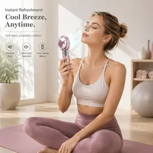 Plodon Portable Cooling Fan,3600mAh Long-lasting,Pocket-sized Night Club Gear,for Live Show/Festival Goers/Theme park,In-car Necessities,Traveler Must-Have,2026 Summer Energy Saver summervibes