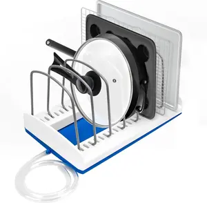 Adjustable Bakeware Rack,Cookie Sheet Baking Pan Tray Organizer for Kitchen Countertops