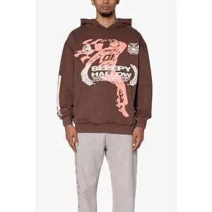 mnml SHRC Touring Cup Hoodie - Brown