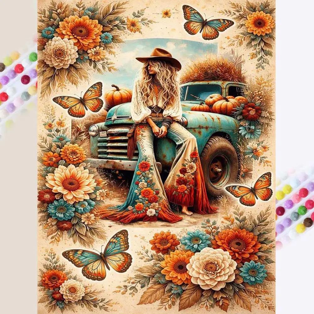 5D Diamond Painting Kit Full DIY Diamond Art