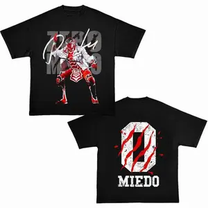 Penta Cero Miedo Graphic T-Shirt for Wrestling Fans, Unisex Oversized Streetwear, Zero Fear Pro Wrestling Merchandise T-shirt