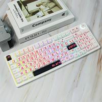 Pink Large Font-133 Keys-OEM