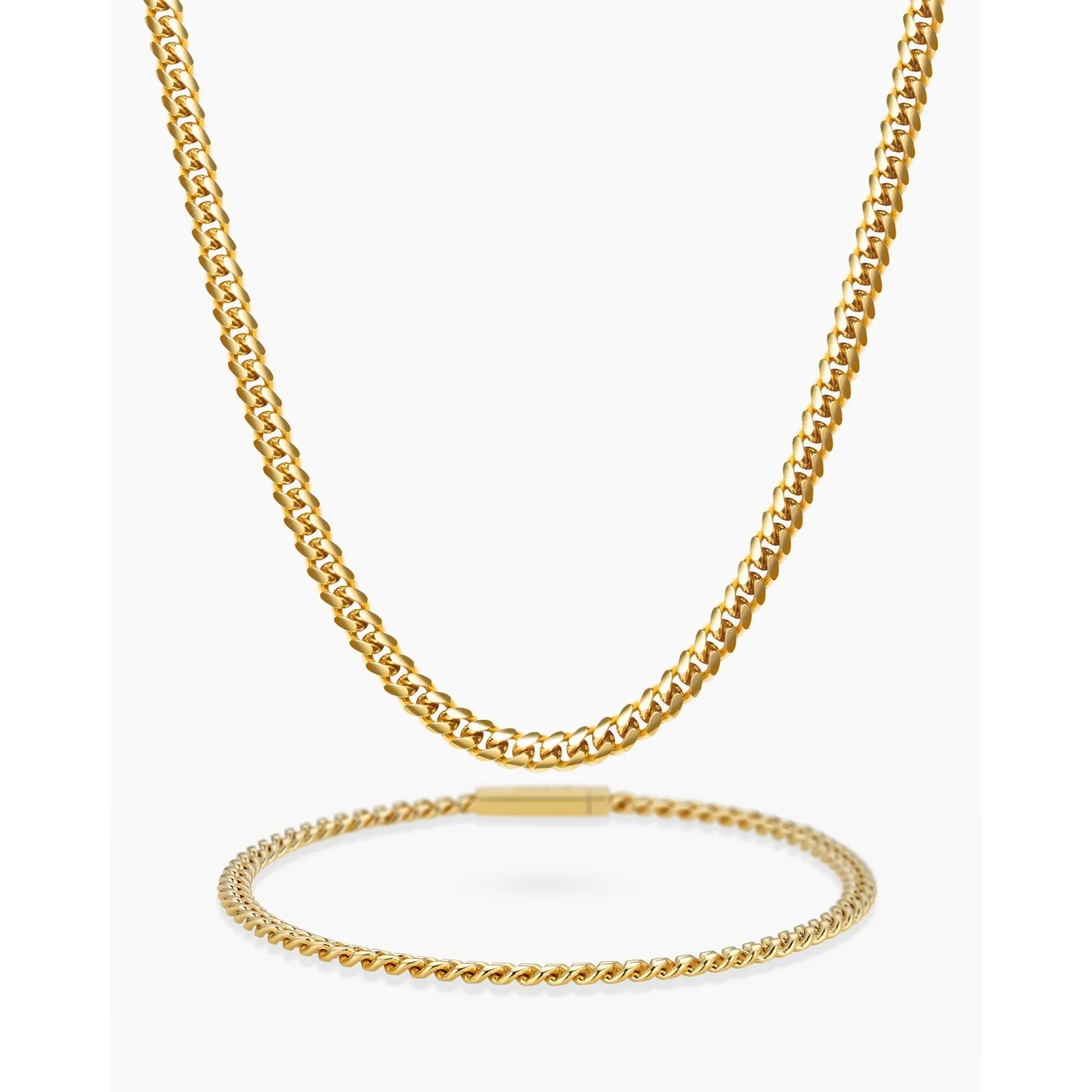 Women's Cuban Set 3mm Women's Cuban Set 3mm