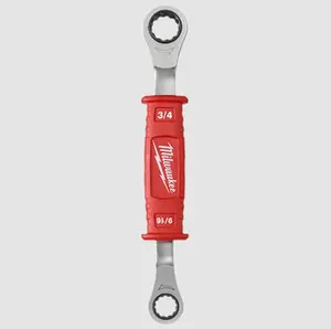 Milwaukee 48-22-9211 Lineman’s 2in1 Insulated Ratcheting Box Wrench