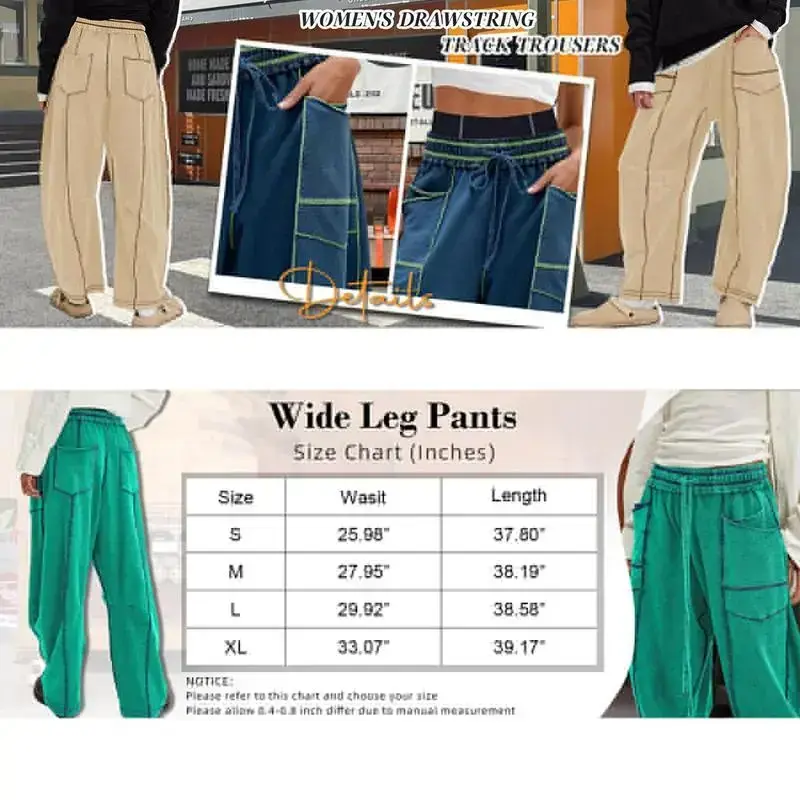 3 pcs Women's Barrel Sweatpants High Waisted Wide Leg Pants Drawstring Athletic Baggy Pants Lounge Sweats Colorblock Soft Fabric Comfortable Fit True to Size Vogue Design Basic Minimalist Bottom with Pockets 3 pcs Women's Barrel Sweatpants High Waisted Wide Leg Pants Drawstring Athletic Baggy Pants Lounge Sweats Colorblock Soft Fabric Comfortable Fit True to Size Vogue Design Basic Minimalist Bottom with Pockets